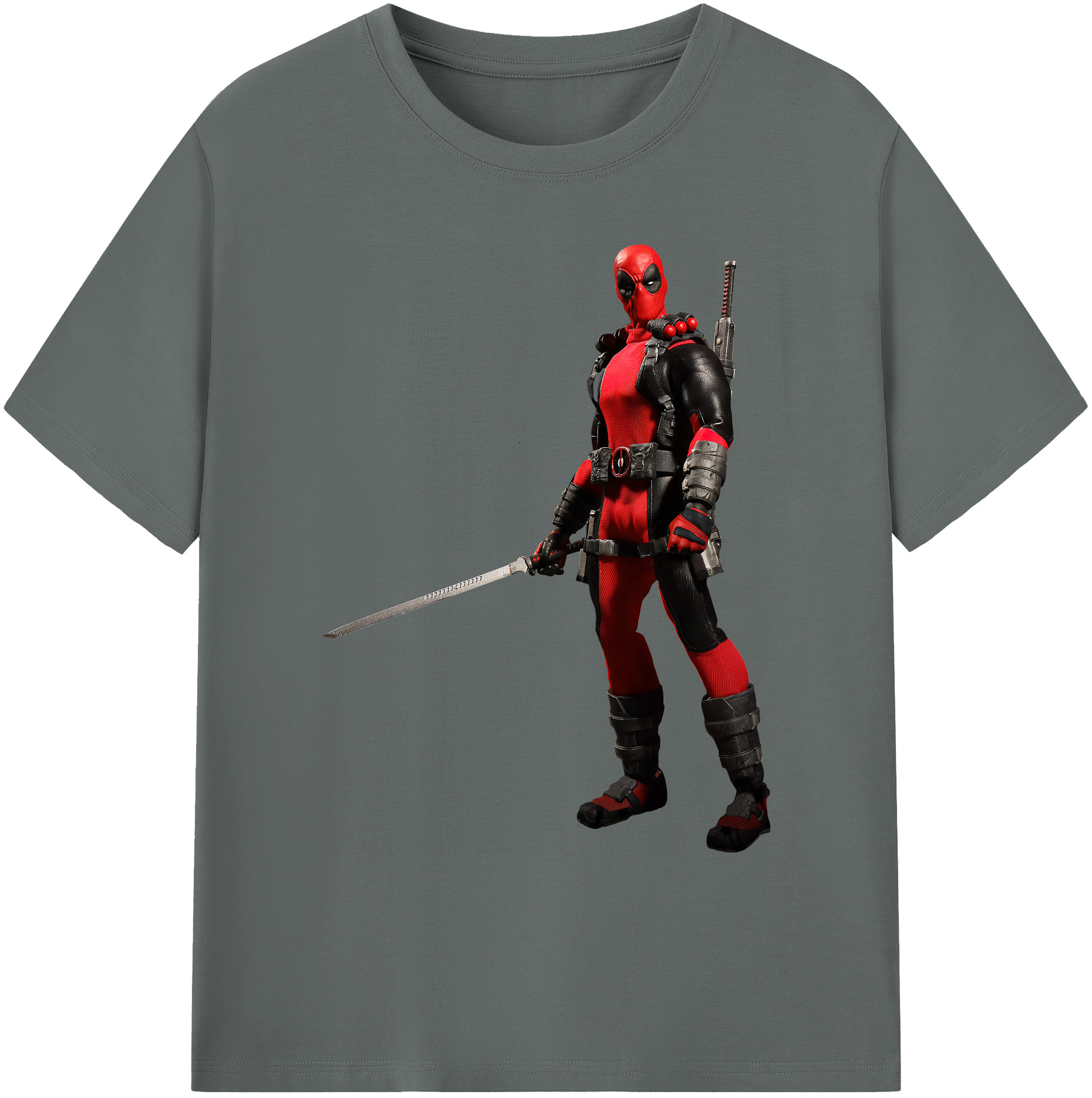 （画像用） Deadpool デッドプール 綿100％ メンズ半袖Tシャツ｜肌触りやわらか＆通気性